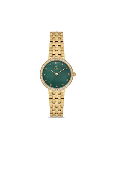 Hislon Women's Wristwatch with Stones Ql188G 15Sg