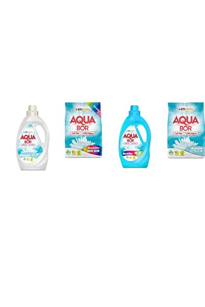 Boron أكوا بور سائل أبيض طبيعي معدني + 4 كجم ألوان + ألوان سائلة + 4 كجم أبيض...