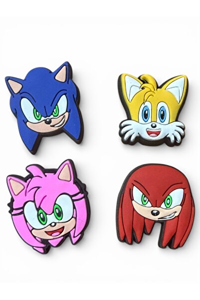 Buki'nin Atölyesi Terlik Süsü 1.KALİTE YENİ MODEL 4 lü sonic hedge