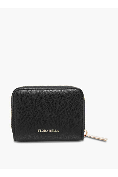 Flora Bella by Shoexpress Textured Wallet with Zip Closure