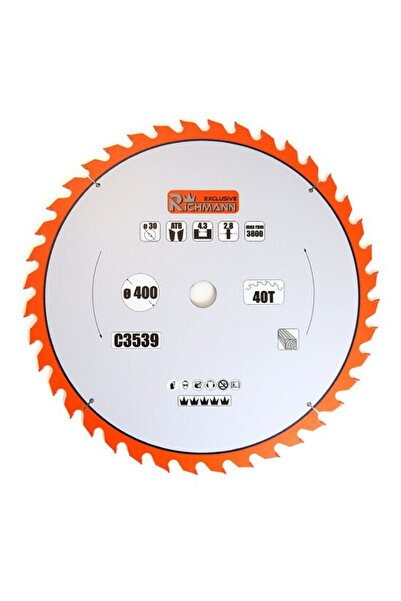 Evelise Disc circular vidia pentru lemn, 40 dinti, 400x30 mm, Richmann Exclusive