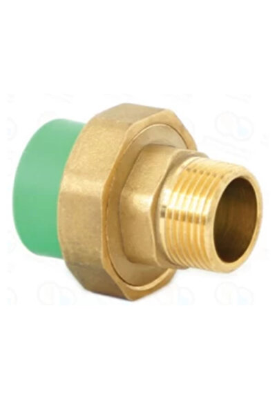 genric Plastic PPR Male Union [SDR 5] Size 32 mm x 1 inch Green