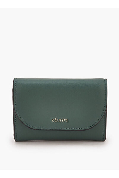 Celeste محفظة صلبة مع زر للإغلاق
