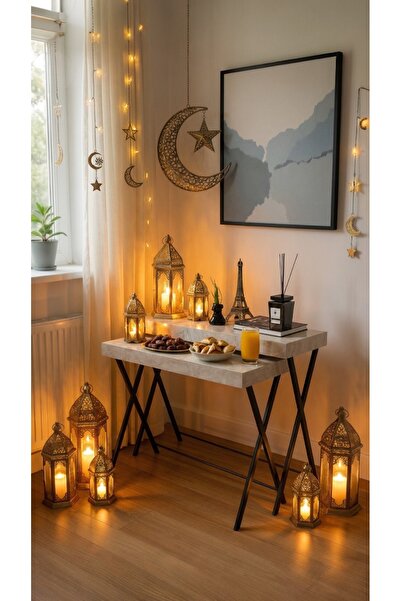 terndat Marble alternative entrance set – X-shaped iron base