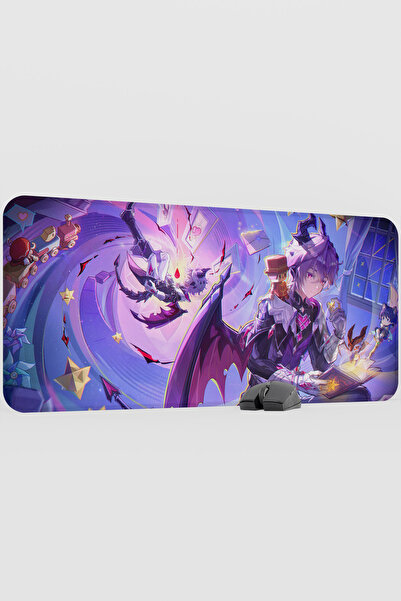 mousepad bastir Durin Genshin Impact Anime Player V4 - 90X40 XXL Gaming Mouse...
