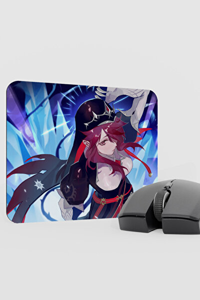 mousepad bastir Rosaria Genshin Impact Anime Player V1 - 22X18 Gaming Mouse P...