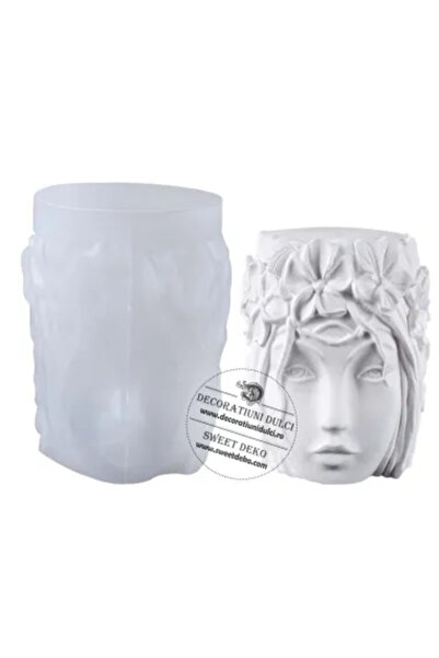 Decoratiuni Dulci Женска глава и цветна корона