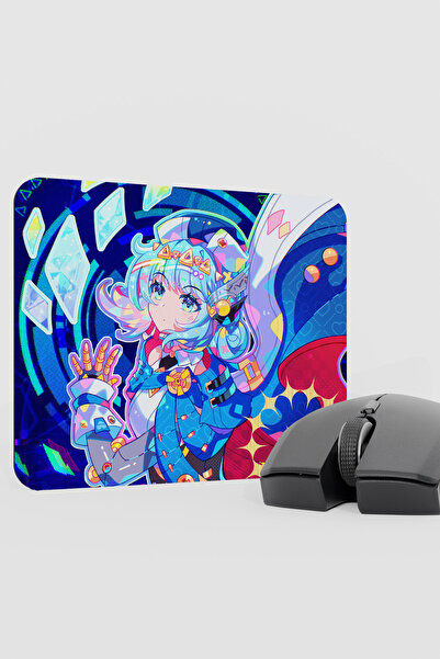 mousepad bastir لوحة ماوس الألعاب Ineffa Genshin Impact Anime Player V4 - 22X18