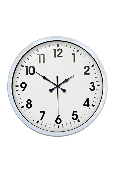 ForWhat 40cm White Classic Style Wall Clock for Office Home Office Gift