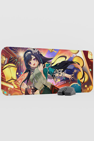 mousepad bastir لوحة ماوس للألعاب من لان يان جينشين إمباكت أنيمي جيبر V2 - 70...