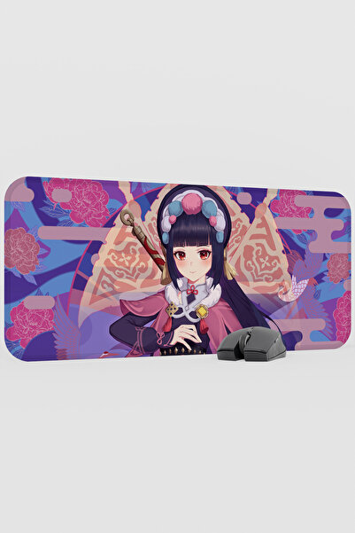 mousepad bastir Yun Jin Genshin Impact Anime Player V1 - 70X30 XL Gaming Mous...