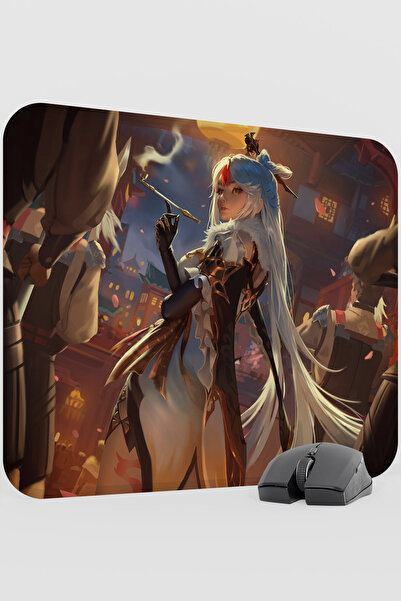 mousepad bastir Ningguang Genshin Impact Anime Player V4 - 48X40 XL Gaming Mo...