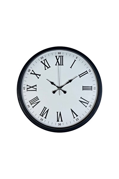ForWhat 36cm Black Trend Decor Wall Clock for Office Home Office Gift
