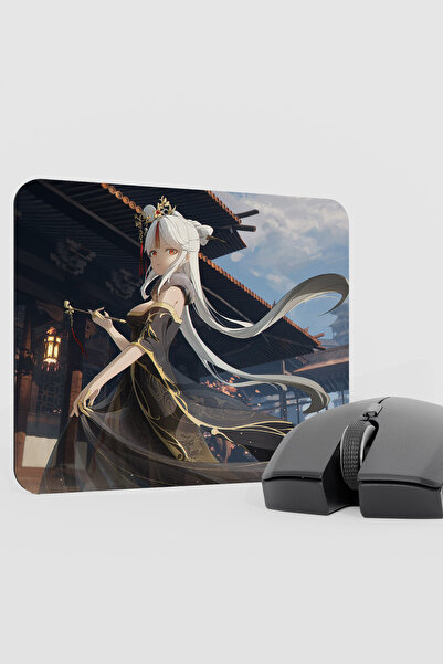 mousepad bastir لوحة ماوس للألعاب من Ningguang Genshin Impact Anime Player V5...