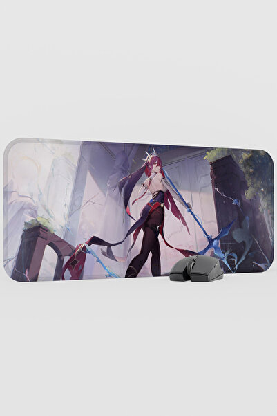 mousepad bastir Rosaria Genshin Impact Anime Player V2 - 70X30 XL Gaming Mous...