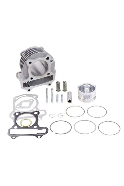 RUTU Kit cilindru GY6 80cc, 47mm, piston inclus, pentru scuter, ATV, moped