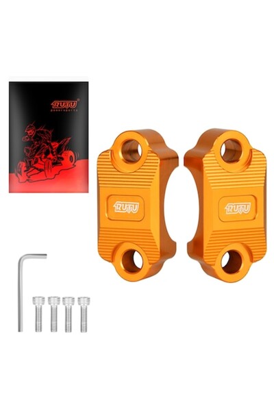 RUTU Σφιγκτήρες τιμονιού μοτοσικλέτας, RUTU, για 7/8 (22mm) και 1-1/8 (28mm),...