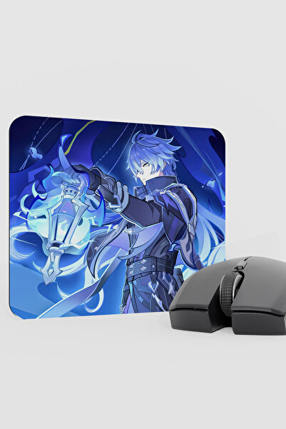 mousepad bastir Flins Genshin Impact Anime Player V1 - 22X18 Gaming Mouse Pad...