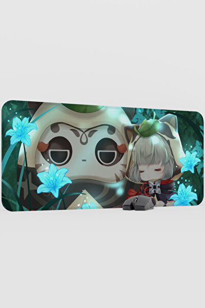 mousepad bastir لوحة ماوس للألعاب من سايو جينشين إمباكت أنيمي جيبر V3 - 90x40...