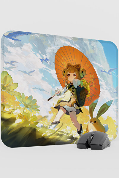 mousepad bastir Yaoyao Genshin Impact Anime Player V5 - 48X40 XL لوحة ماوس لل...