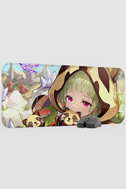 mousepad bastir لوحة ماوس للألعاب من سايو جينشين إمباكت أنيمي جيبر V1 - 70x30 XL