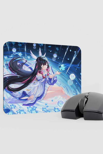 mousepad bastir لوحة ماوس الألعاب كولومبينا (دامسيليت) جينشين إمباكت أنيمي جي...