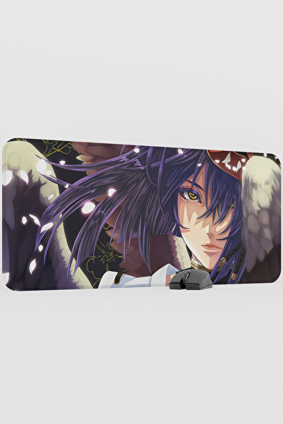 mousepad bastir Kujou Sara Genshin Impact Anime Player V4 - 90x40 XXL لوحة ما...