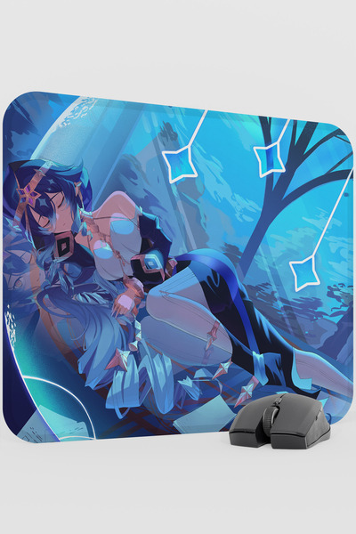 mousepad bastir Layla Genshin Impact Anime Player V5 - 48X40 XL Gaming Mouse ...