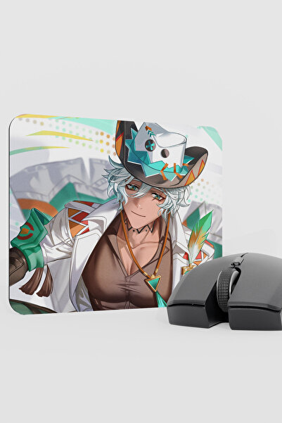 mousepad bastir لوحة ماوس الألعاب Ifa Genshin Impact Anime Player V5 - 22X18