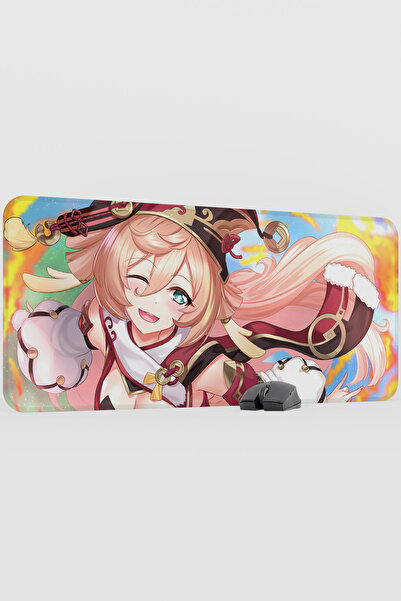 mousepad bastir Yanfei Genshin Impact Anime Player V2 - 90X40 XXL Gaming Mous...