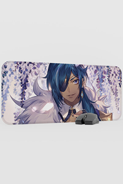 mousepad bastir Kaeya Genshin Impact Anime Player V3 - 70x30 XL لوحة ماوس للأ...
