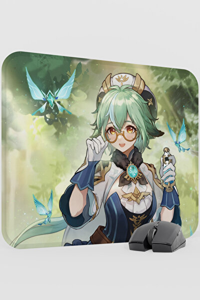 mousepad bastir لوحة ماوس الألعاب Sucrose Genshin Impact Anime Player V3 - 48...