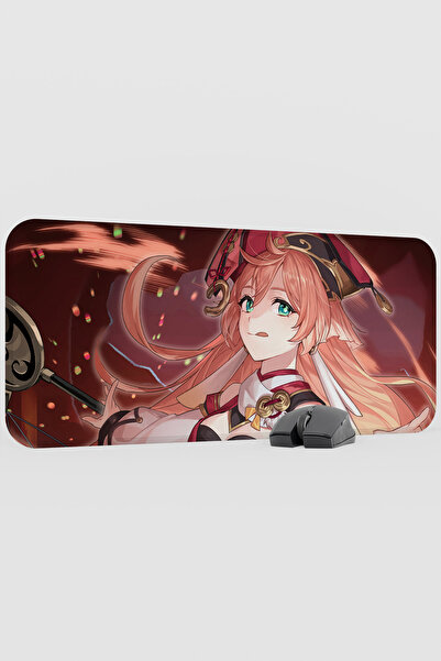 mousepad bastir Yanfei Genshin Impact Anime Player V1 - 70X30 XL Gaming Mouse...