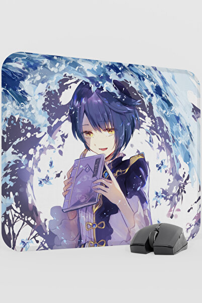 mousepad bastir Xingqiu Genshin Impact Anime Player V5 - 48X40 XL Gaming Mous...
