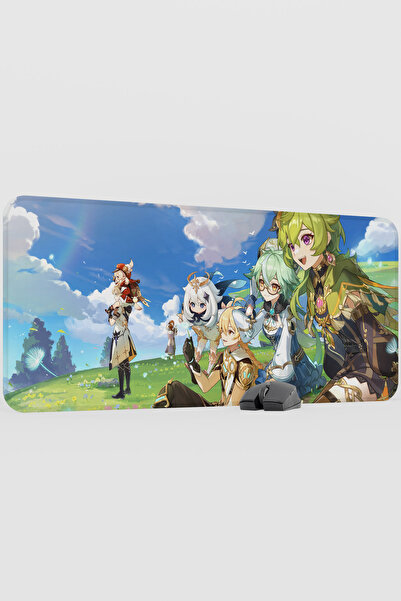 mousepad bastir لوحة ماوس الألعاب Sucrose Genshin Impact Anime Player V5 - 90...