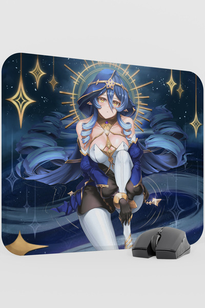 mousepad bastir Layla Genshin Impact Anime Player V4 - 48X40 XL Gaming Mouse ...