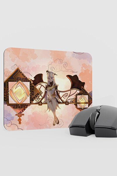 mousepad bastir Ningguang Genshin Impact Anime Player V2 - 22X18 لوحة ماوس لل...