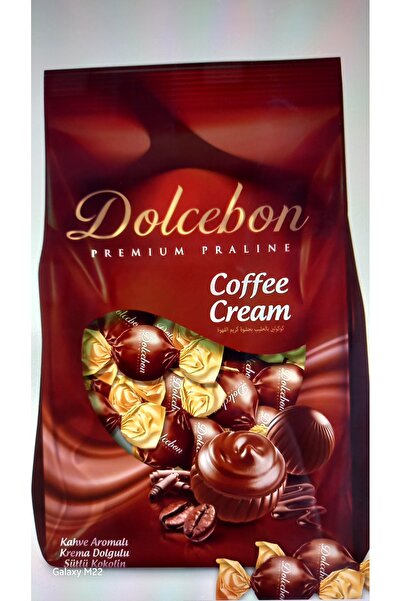 DOLCEBON KAHVE AROMALI KREMA DOLGULU SÜTLÜ KOKOLİN 1000 GR