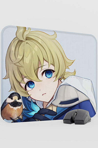 mousepad bastir لوحة ماوس للألعاب من ميكا جينشين إمباكت أنيمي جيبر V4 - 48X40 XL