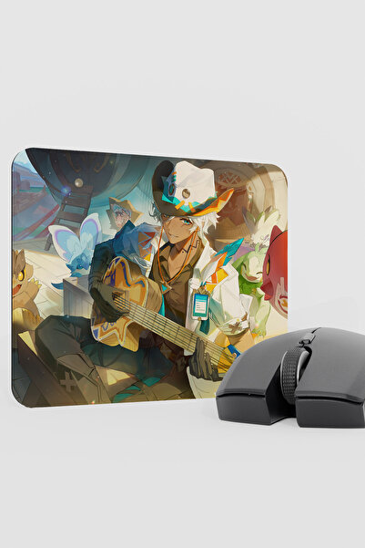mousepad bastir لوحة ماوس الألعاب Ifa Genshin Impact Anime Player V1 - 22X18