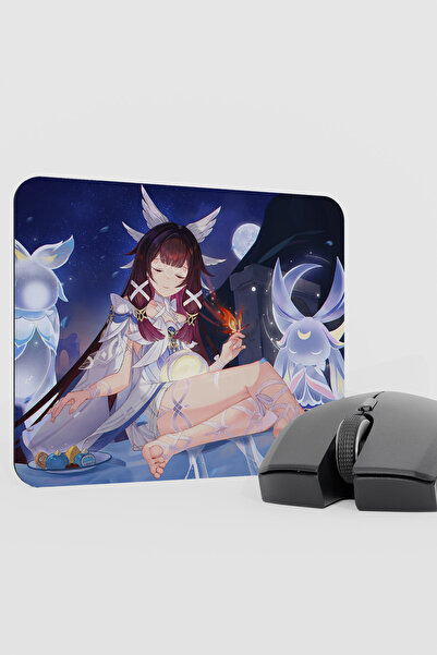 mousepad bastir Columbina (Damselette) Genshin Impact Anime Player V2 - 22X18...
