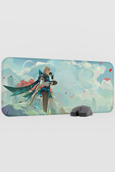 mousepad bastir Lynette Genshin Impact Anime Player V3 - 70X30 XL Gaming Mous...