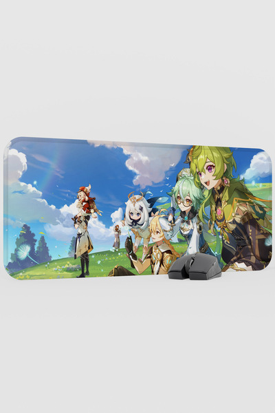 mousepad bastir Sucrose Genshin Impact Anime Player V5 - 70X30 XL Gaming Mous...