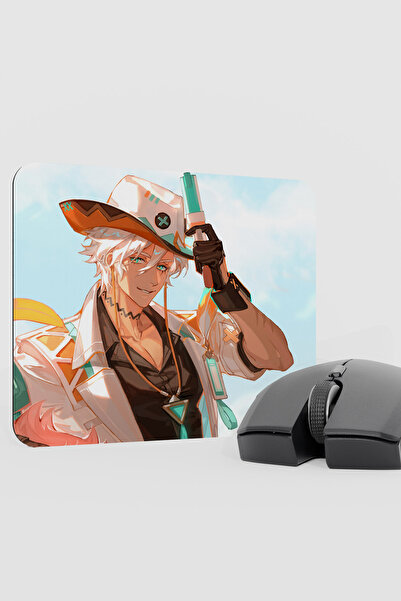 mousepad bastir لوحة ماوس الألعاب Ifa Genshin Impact Anime Player V3 - 22X18