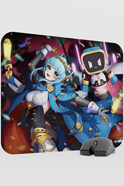 mousepad bastir لوحة ماوس الألعاب Ineffa Genshin Impact Anime Player V1 - 48X...