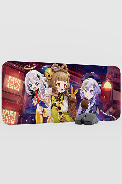 mousepad bastir Yaoyao Genshin Impact Anime Player V1 - 70X30 XL Gaming Mouse...