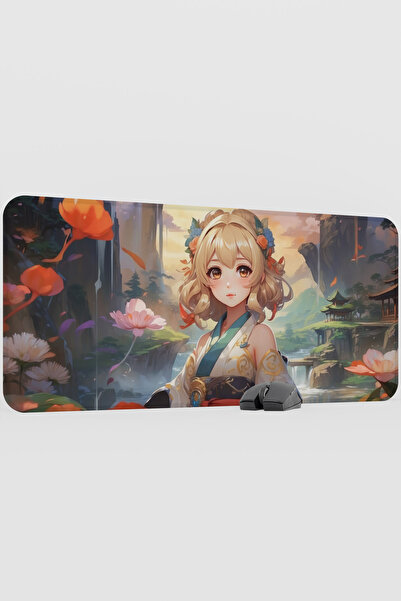 mousepad bastir Kirara Genshin Impact Anime Player V4 - 90X40 XXL Gaming Mous...