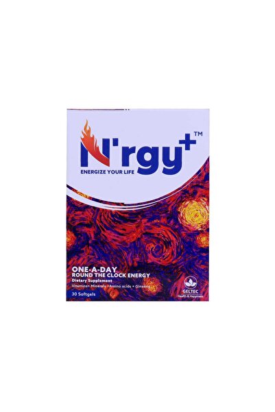 Geltec أقراص فيتامينات الطاقة 30 كبسولة هلامية