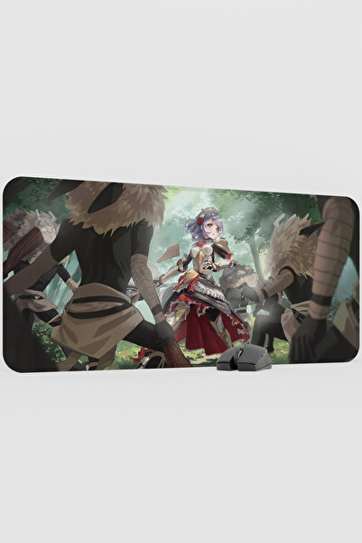 mousepad bastir Noelle Genshin Impact Anime Player V2 - 90X40 XXL Gaming Mous...