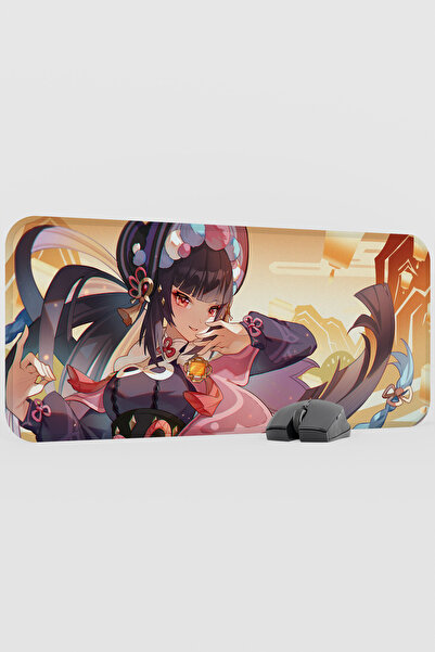 mousepad bastir لوحة ماوس للألعاب من Yun Jin Genshin Impact Anime Player V2 -...